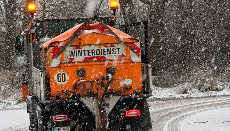 Winterdienst im Einsatz